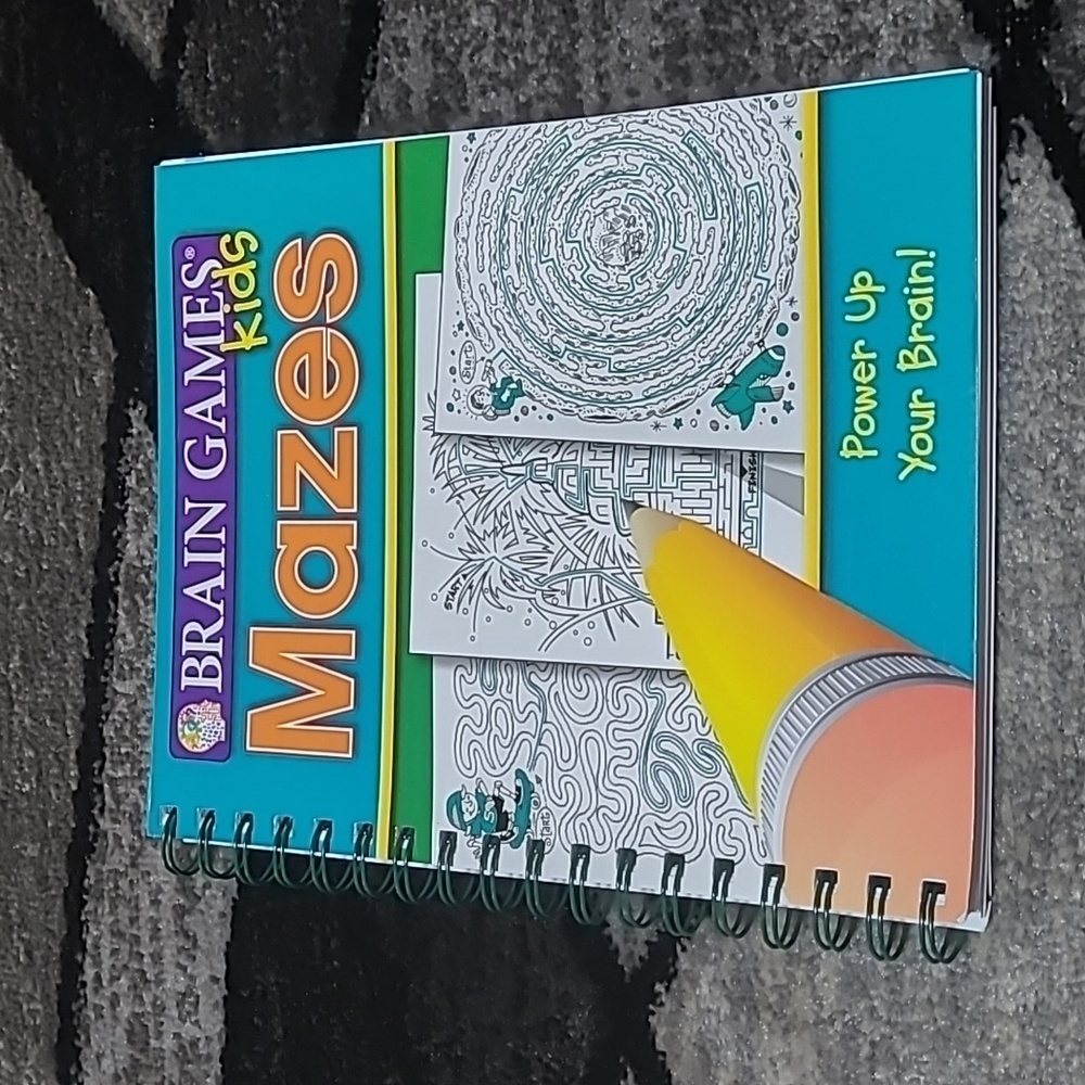 BRAIN GAMES KIDS MAZES PRICE FIRM